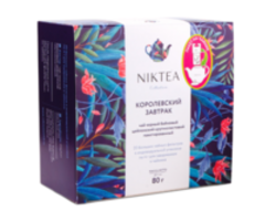 НИКТИ NR20 Чай Королевский Завтрак, чай зеленый, пак. для чайника, 20х4г