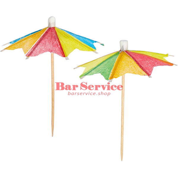 Зонтик на палочке (50 шт.) в Тамбове